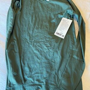 NWT lululemon swiftly long sleeve medium forest green size 6